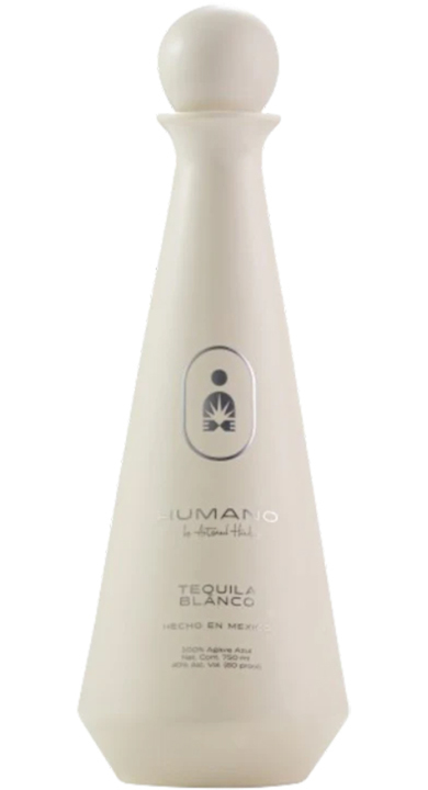 Bottle of Humano Tequila Blanco