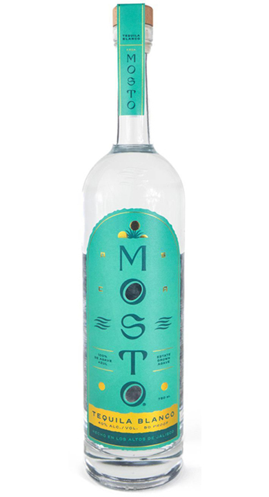 Bottle of Mosto Tequila Blanco