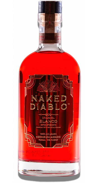 Bottle of Naked Diablo Blanco Carmine Color