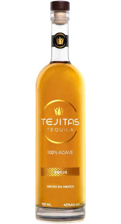 Bottle of Tejitas Añejo