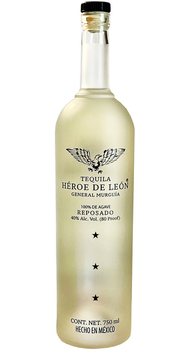 Bottle of Héroe de León General Murguía Reposado