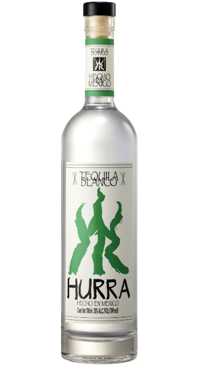Bottle of Hurra Tequila Blanco