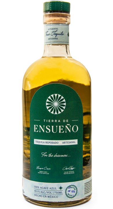 Bottle of Ensueño Single Barrel Reposado (Caribbean Rum Cask)