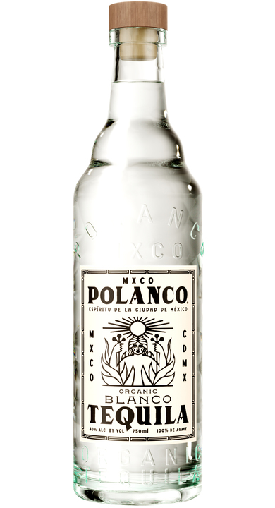 Bottle of Polanco Blanco Tequila