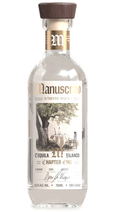 Bottle of Manuscrito Tequila Blanco - Chapter One