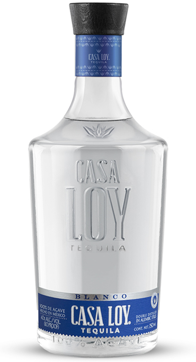 Bottle of Casa Loy Tequila Blanco
