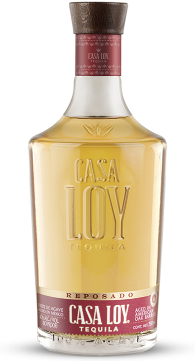 Bottle of Casa Loy Tequila Reposado