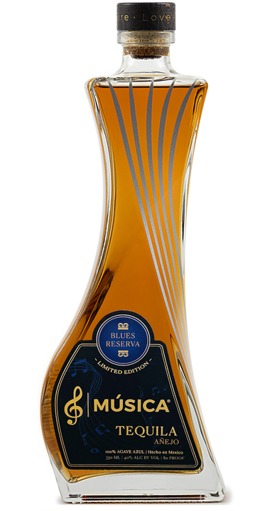 Bottle of Música Blues Reserva Añejo 2025