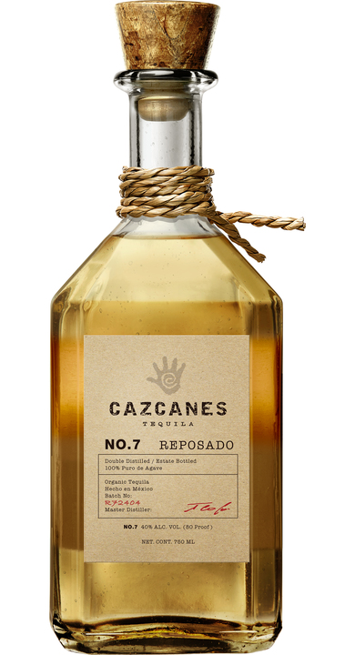 Bottle of Cazcanes No. 7 Reposado