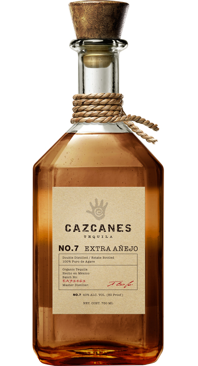 Bottle of Cazcanes No. 7 Extra Añejo