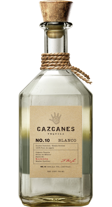 Bottle of Cazcanes No. 10 Still Strength Blanco