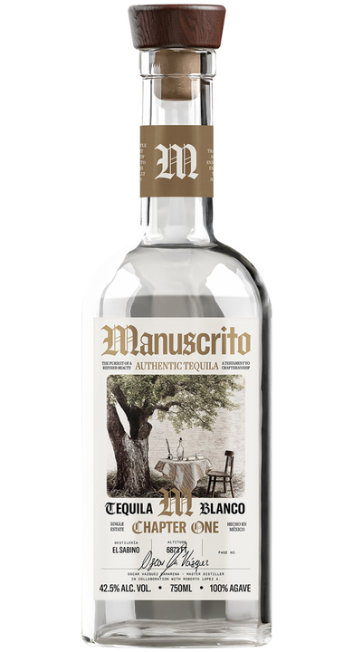 Bottle of Manuscrito Tequila Blanco - Chapter One
