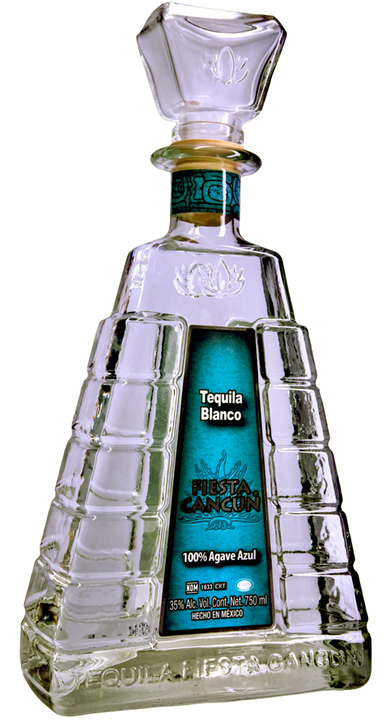 Bottle of Fiesta Cancun Tequila Blanco