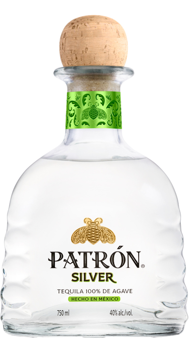 Bottle of Patrón Silver