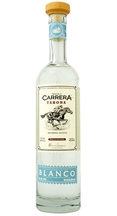 Bottle of Tequila Carrera Tahona Blanco