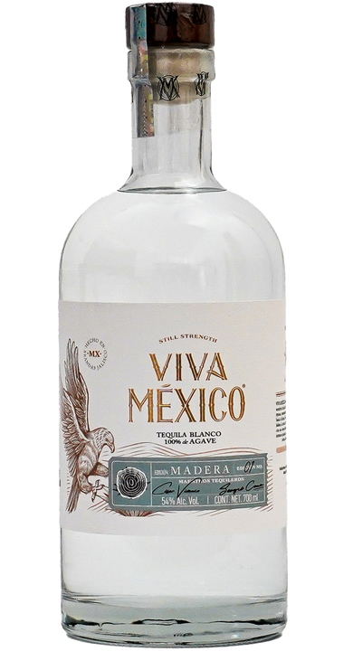 Viva Mexico Madera Blanco
